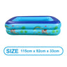 Baby Inflatable Swimming Pool Home Bathtub for Toddler Infant Bathing Tub Summer Water Games Ball Pits for Kids