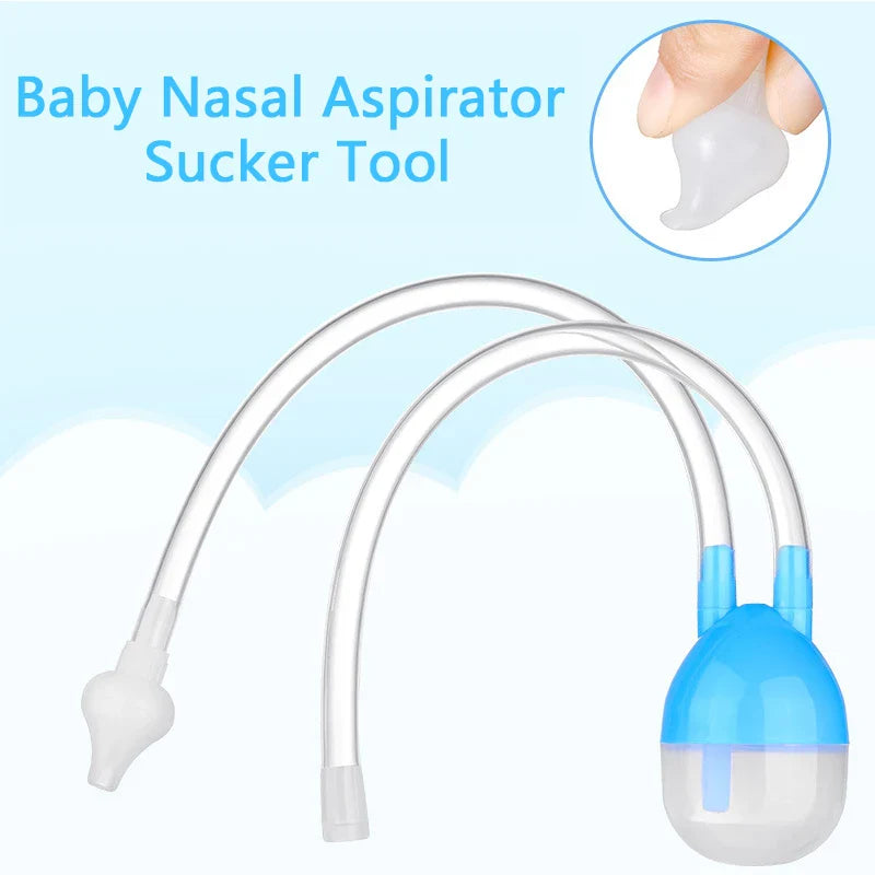 Baby Nose Cleaner Nose Sucker Tool Baby Nasal Aspirator Infant Reusable Safe Nose Suction Newborn Health Care Baby Care Tools