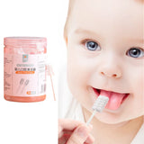 Baby Oral Disposable Cleaner Newborn Milk Teeth Gauze Toothbrush Baby Tongue Washing Tongue Artifact Baby Cotton Swabs Care