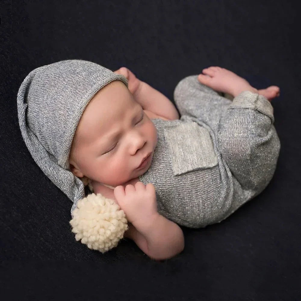 Baby Photoshoot Props Clothes Outfits Newborn Photoshoot Suit Bebe Boy Girl Costume Romper New Born Accessories Photo Session