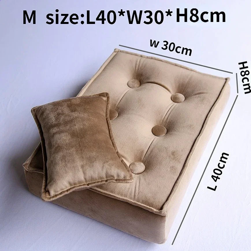 Baby Pillow Newborn Photography Props Mini Mattress Posing Bedding Fotografia Accessories Studio Shoots Photo Props Cushion Mat