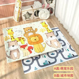 Baby Play Mats Activities Mats For Baby Game Mats Waterproof Children's Rug Mother Kids Crawling Play Floor Folding Soft Carpets