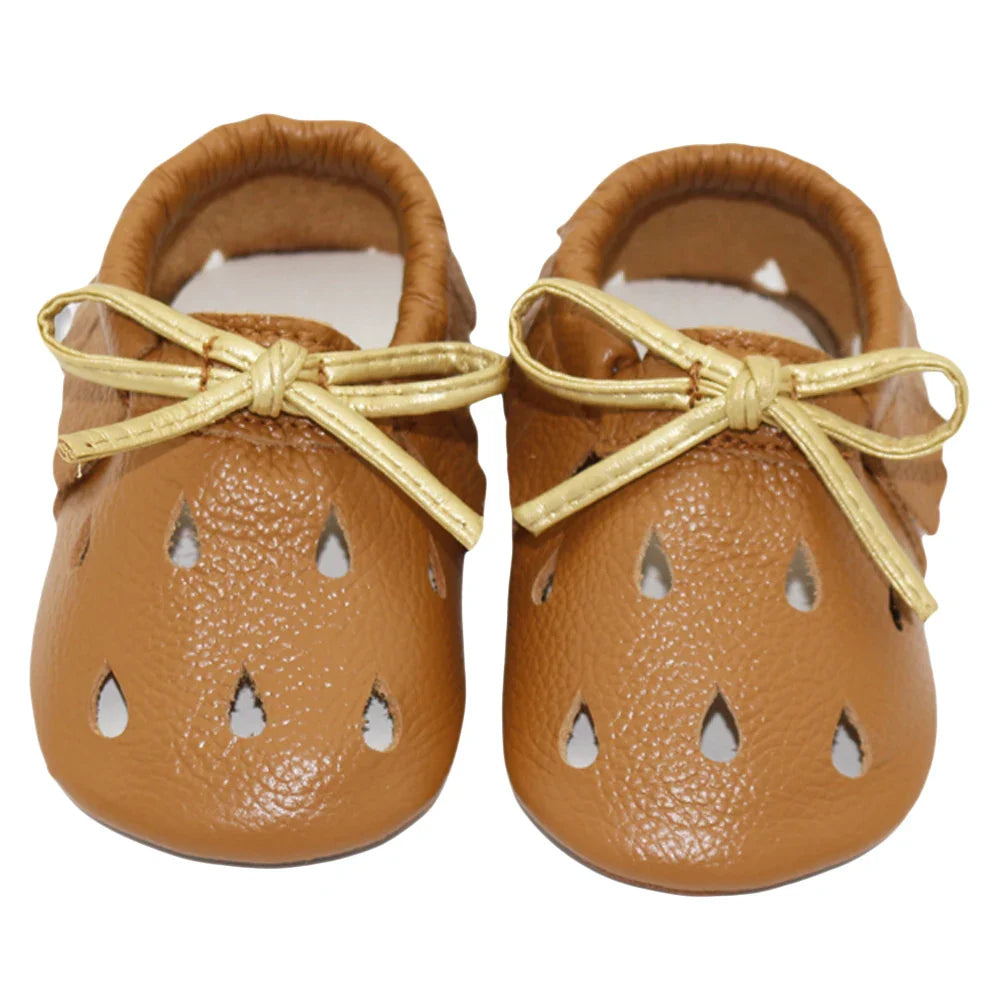 Baby Shoes genuine cow leather soft sole bebe newborn booties babies Boys Girls Infant toddler Moccasins Slippers First Walkers