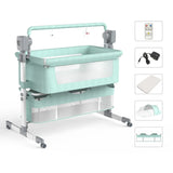 Baby Sleeping Bed Electric Cradle Rocking Bed Newborn Co-sleeper Baby Bedside Bed Sleeping Bassinet