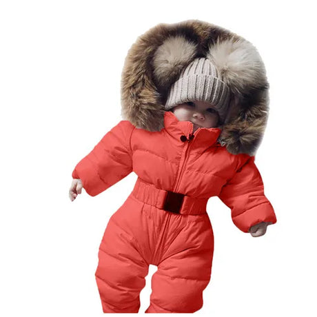 Baby Snowsuit Infant Newborn Clothes Kids Winter Jumpsuit For Boys Girls Romper For Baby Overalls Children Christmas Costume