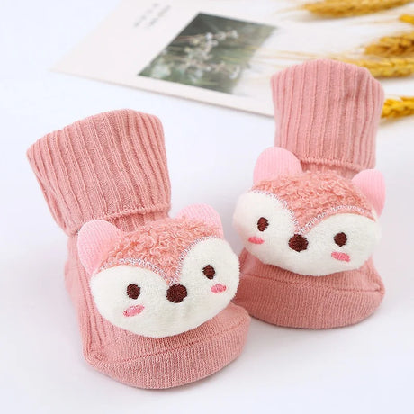 Baby Socks Newborn Infant Cute Cartoon Cotton Socks Baby Boys Girls Lovely Short Socks Clothes Accessories For 0-3Years