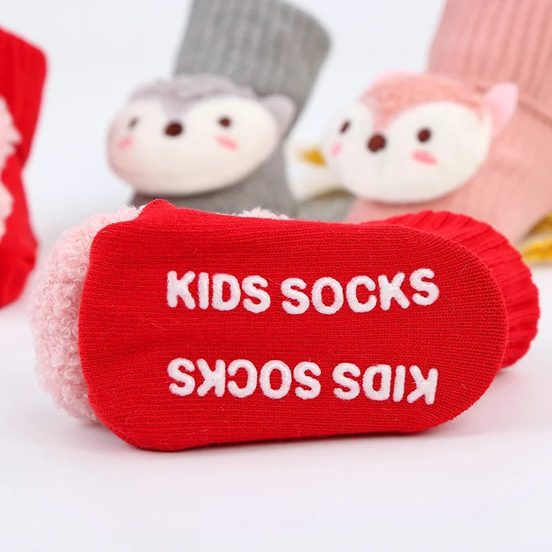 Baby Socks Newborn Infant Cute Cartoon Cotton Socks Baby Boys Girls Lovely Short Socks Clothes Accessories For 0-3Years