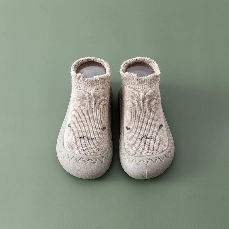 Baby Socks Shoes Infant Cute Cartoon Boy Girl Shoes Soft Rubber Sole Child Floor Sneaker BeBe Booties Toddler Girls First Walker