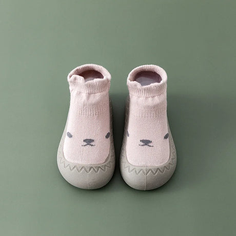 Baby Socks Shoes Infant Cute Cartoon Boy Girl Shoes Soft Rubber Sole Child Floor Sneaker BeBe Booties Toddler Girls First Walker