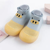 Baby Socks Shoes Infant Cute Cartoon Boy Girl Shoes Soft Rubber Sole Child Floor Sneaker BeBe Booties Toddler Girls First Walker