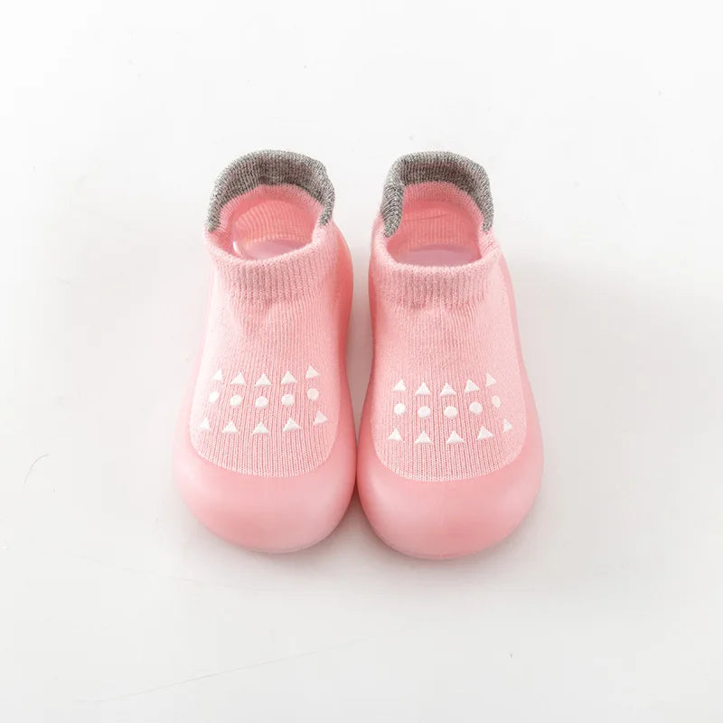 Baby Socks Shoes Infant Cute Cartoon Boy Girl Shoes Soft Rubber Sole Child Floor Sneaker BeBe Booties Toddler Girls First Walker