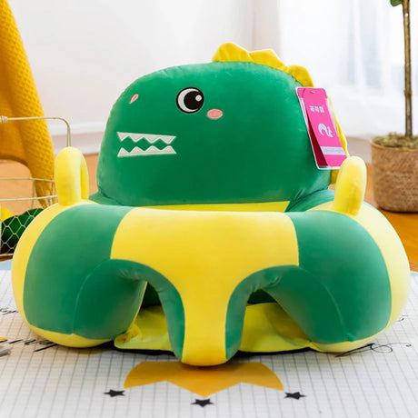 Baby Sofa Support Seat Cover Plush Chair Learning To Sit Comfortable Cartoon Toddler Nest Puff ChairToy Baby Floor Plush Lounger