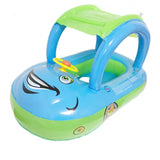 Baby Swim Ring Sunshade Steering Wheel Floating Summer Kids Infant Seat Safety Swimming Trainer Pool Inflatable Swim Float Rings