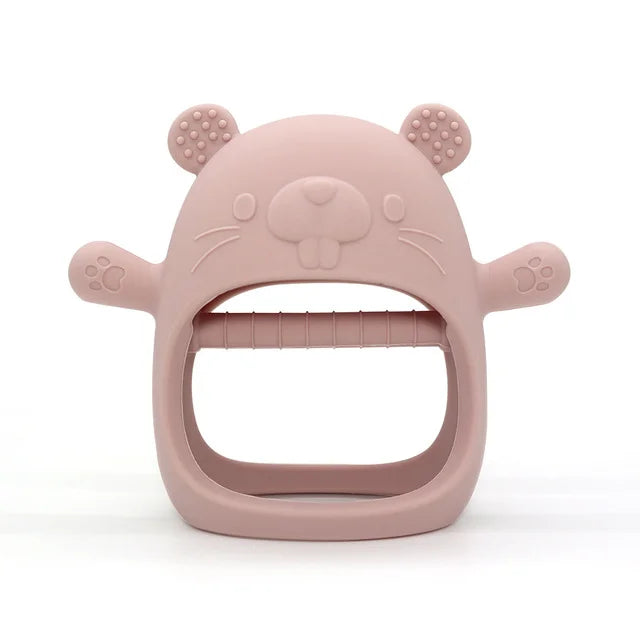 Baby Teether Gloves Kids Teething Silicone Dental Care Gums Anti-eating Hand Molar Stick BPA Free Baby Accessories Newborn