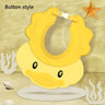 Baby Washing Hat Toddler Bath Shower Cap Children Soft Adjustable Visor Ears Protection Hair Care Infant Shampoo Cap Head Cover