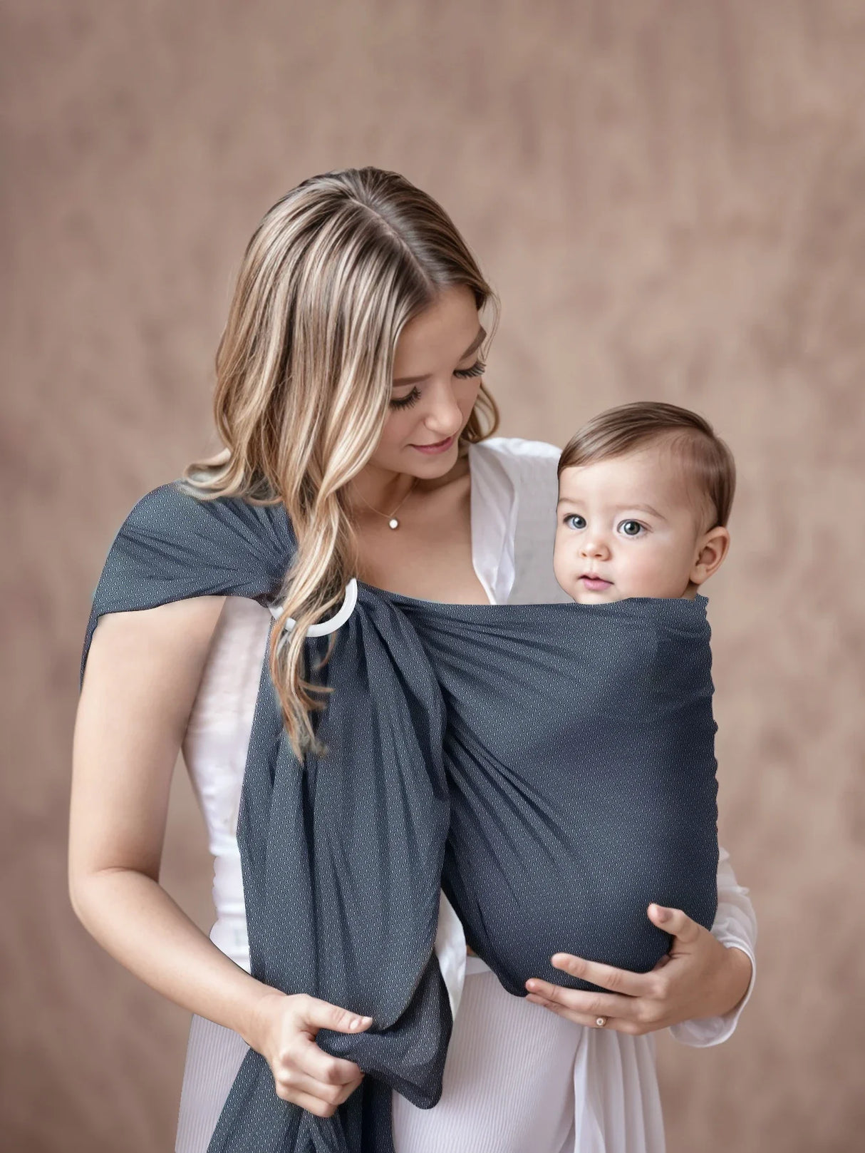 Baby Water Ring Sling Carrier | Lightweight Breathable Mesh Baby Wrap for Infant, Newborn, Kids and Toddlers