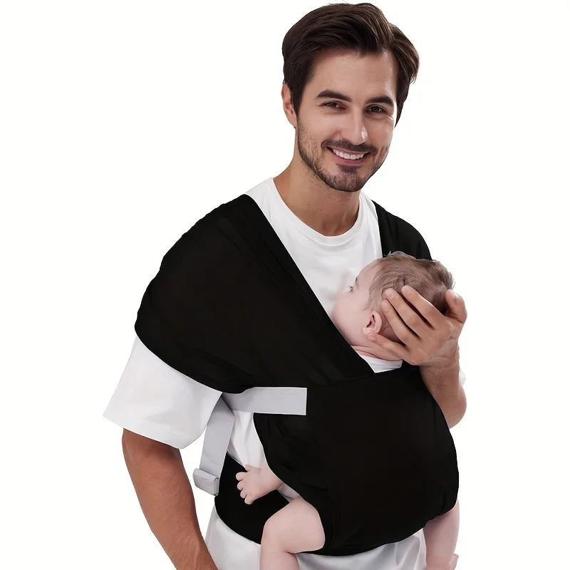 Baby Wrap Carrier Slings Easy To Wear Infant Carrier Slings For Babies Adjustable Baby Carriers For Newborn Up To 50 Lbs