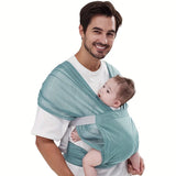 Baby Wrap Carrier Slings Easy To Wear Infant Carrier Slings For Babies Adjustable Baby Carriers For Newborn Up To 50 Lbs