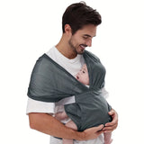 Baby Wrap Carrier Slings Easy To Wear Infant Carrier Slings For Babies Adjustable Baby Carriers For Newborn Up To 50 Lbs