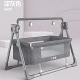 Baby bed rocking bed baby crib electric cradle Portable foldable crib travel crib newborn baby smart coax baby sleeping basket