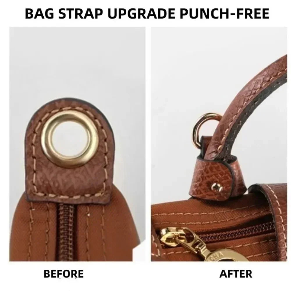 Bag Strap For LONGCHAMP Mini Shoulder Strap Dumpling Crossbody Bag Perforated Conversion Accessories For Punch-free Bag Strap