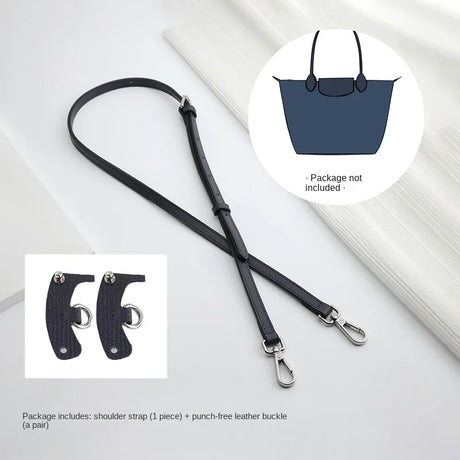 Bag Strap For Longchamp Mini Bag Shoulder Strap Bag Free Punching Modification Bag Belt Accessories 95-124CM/65CM