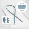 Bag Strap For Longchamp Mini Bag Shoulder Strap Bag Free Punching Modification Bag Belt Accessories 95-124CM/65CM