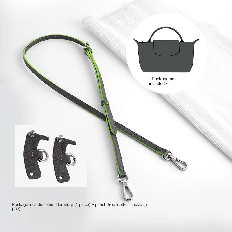 Bag Strap For Longchamp Mini Bag Shoulder Strap Bag Free Punching Modification Bag Belt Accessories 95-124CM/65CM