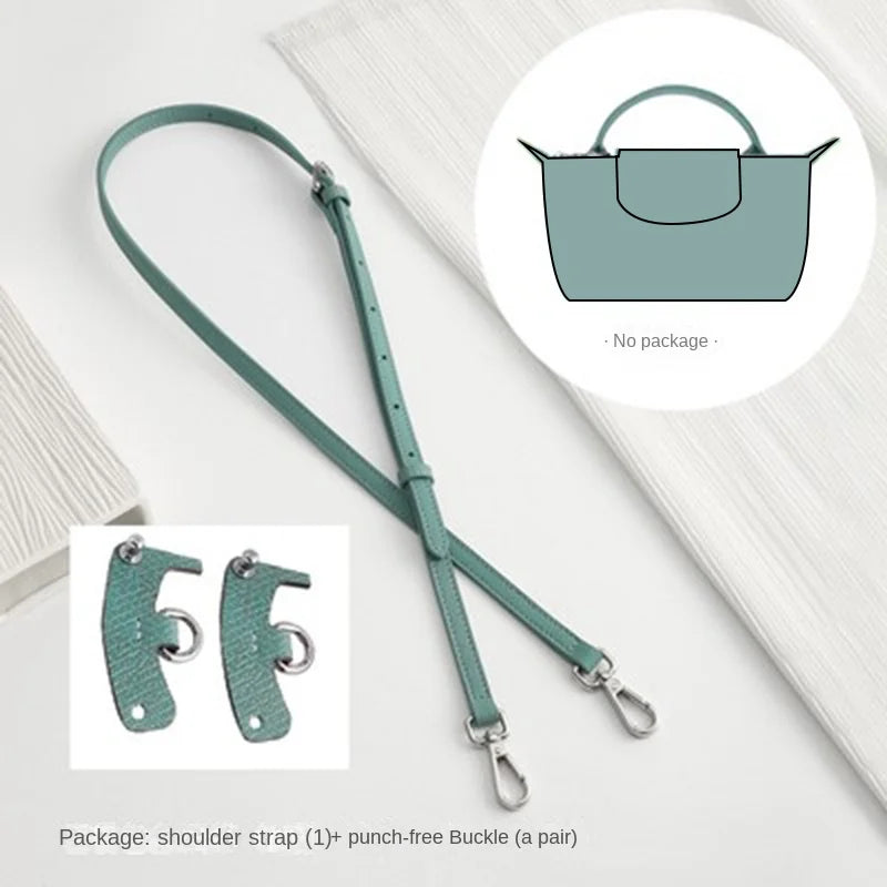 Bag Strap For Longchamp Mini Bag Shoulder Strap Bag Free Punching Modification Bag Belt Accessories 95-124CM/65CM