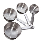 Bakeware 4pcs/Set Stainless Steel Measuring Spoons Coffee Powder Spoon Flour Measuring Cup Kitchen Scale Pastry Baking Tools