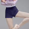 Ballet dance pants high waist flanging slimming practice boxer A-line dance shorts adult nylon fabric