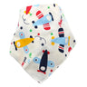 Bandana Bibs Baby Cotton Babador Feeding Smock Infant Triangle Burp Cloths Cartoon Saliva Towel Baby Eating Accessory Baby Stuff