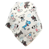 Bandana Bibs Baby Cotton Babador Feeding Smock Infant Triangle Burp Cloths Cartoon Saliva Towel Baby Eating Accessory Baby Stuff