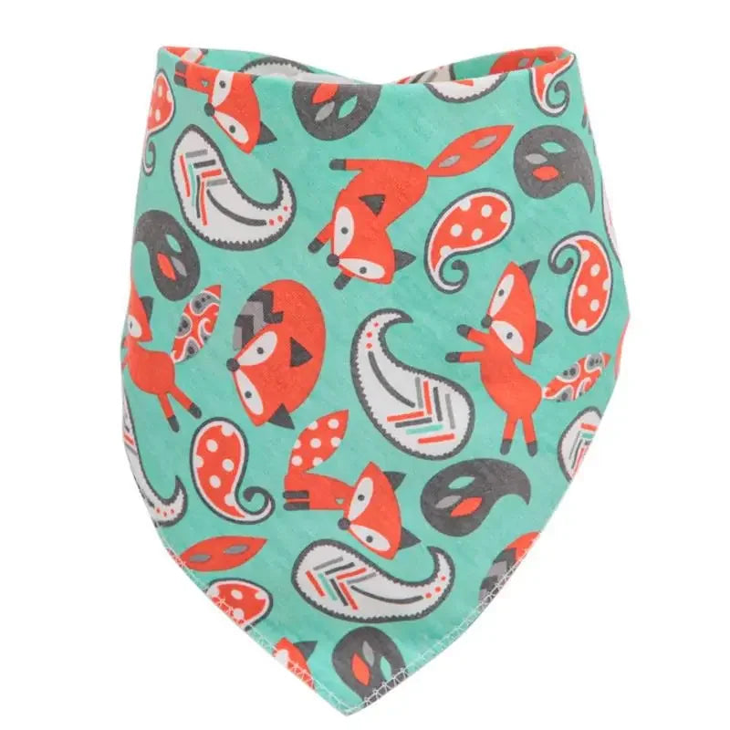 Bandana Bibs Baby Cotton Babador Feeding Smock Infant Triangle Burp Cloths Cartoon Saliva Towel Baby Eating Accessory Baby Stuff