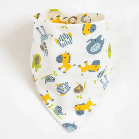 Bandana Bibs Baby Cotton Babador Feeding Smock Infant Triangle Burp Cloths Cartoon Saliva Towel Baby Eating Accessory Baby Stuff