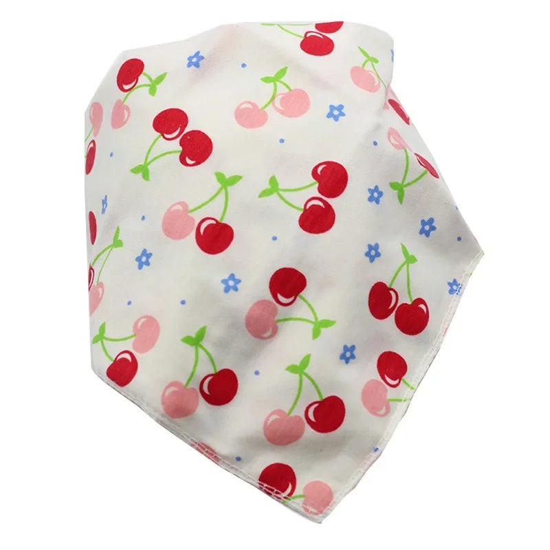 Bandana Bibs Baby Cotton Babador Feeding Smock Infant Triangle Burp Cloths Cartoon Saliva Towel Baby Eating Accessory Baby Stuff