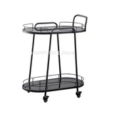 Bar Cart Trolley Organizer 3 Tier Rolling Beach Tea Utility Kitchen Island Shopping Stair Climbing Archivadores Dining Room Sets