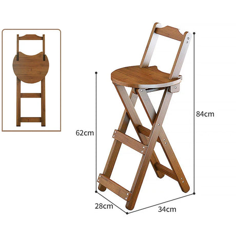 Bar Chair Simple Home Bar Chair Balcony Backrest Bar Stool Coffee Shop High Chair Bar Stool