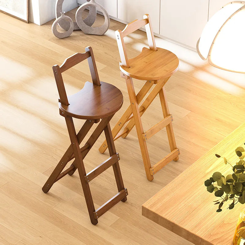 Bar Chair Simple Home Bar Chair Balcony Backrest Bar Stool Coffee Shop High Chair Bar Stool