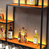 Bar Shelf Wine Rack Display Liquor Wall Mounted Commercial Club Wine Cabinets Storage Whisky Adega Barzinho Liquor Furniture