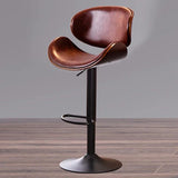 Bar chair modern simple home back high stool bar coffee shop milk tea shop chair front desk chair