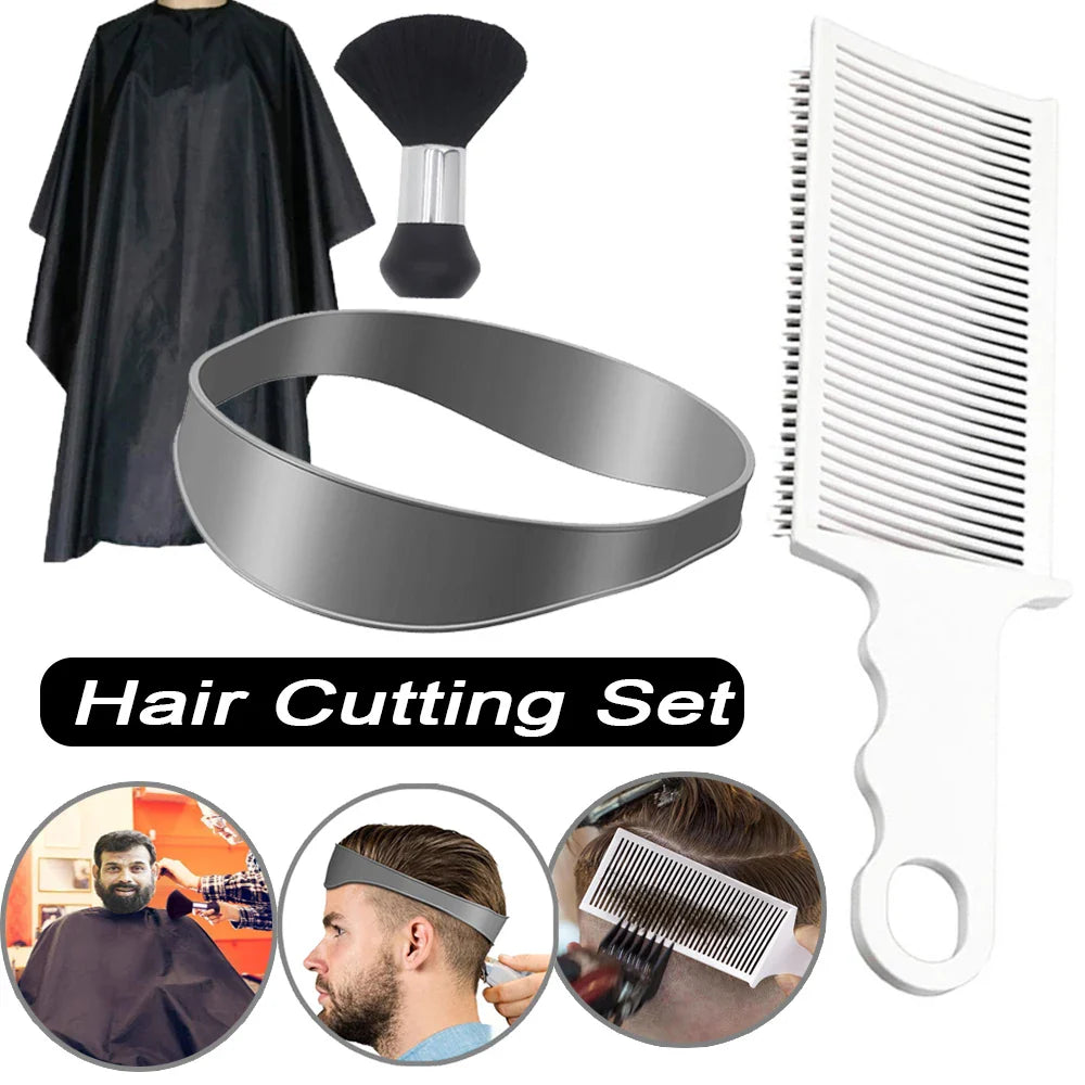 Barber Combs DIY Home Hair Trimming Clipper Haircut Band Blending Flat Top Hair Styling Appliances Barber Salon Styling Tools