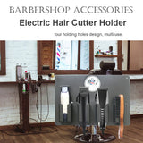 Barber Electric Clipper Rack Hair Trimmer Shaver Holder Resist Heat Hair Cutting Machine Stand Wall Hairdressing Tools Storage