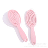 Bath Anti-screw Oval Hollow Hairdressing Hair Brush Activity Gym Comb Things Health Care Tools for Newborns Baby Accessories