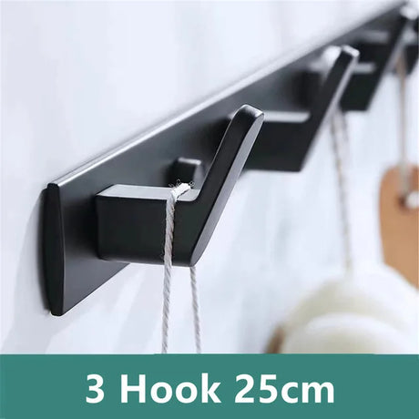 Bathroom Clothes Hanger Wall Hook Towel Hook  Coat Rack Hallway Balcony Corner Door Clothes Shelf Key Holder for Kitchen Bedroom