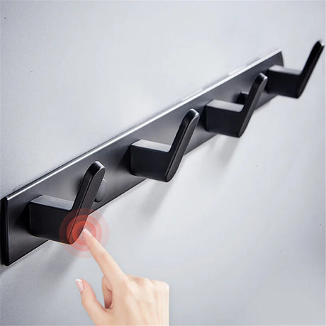 Bathroom Clothes Hanger Wall Hook Towel Hook  Coat Rack Hallway Balcony Corner Door Clothes Shelf Key Holder for Kitchen Bedroom