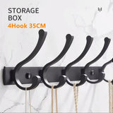 Bathroom Clothes Hanger Wall Hook Towel Hook  Coat Rack Hallway Balcony Corner Door Clothes Shelf Key Holder for Kitchen Bedroom