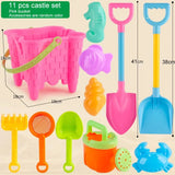 Beach Sand Tools Sets Toys Castle Bucket Kids Sand Mold Children Summer Toys For Seaside Beach Play Sand Water Game Snow Toys