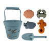 Beach Toy Sand Bucket Pool Beach Set Play Sand Outdoor Play Child Soft Rubber Summer Toy Water Play Beach Toys for Children Kid