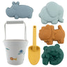 Beach Toy Sand Bucket Pool Beach Set Play Sand Outdoor Play Child Soft Rubber Summer Toy Water Play Beach Toys for Children Kid